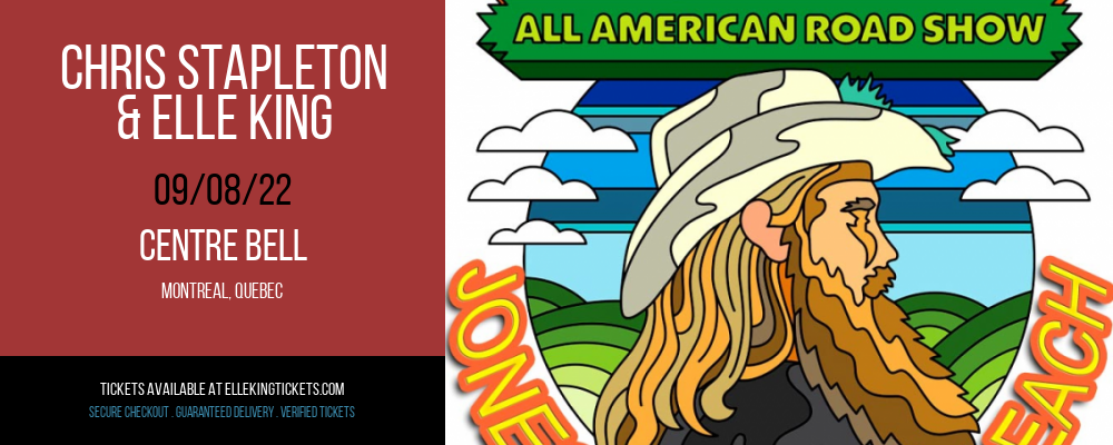 Chris Stapleton & Elle King at Elle King Tickets