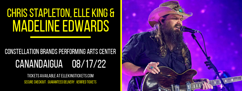 Chris Stapleton, Elle King & Madeline Edwards at Elle King Tickets